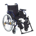 Topmedi Medical Equipment Self-Propelled Aluminum Wheelchair with Anti-Tippers